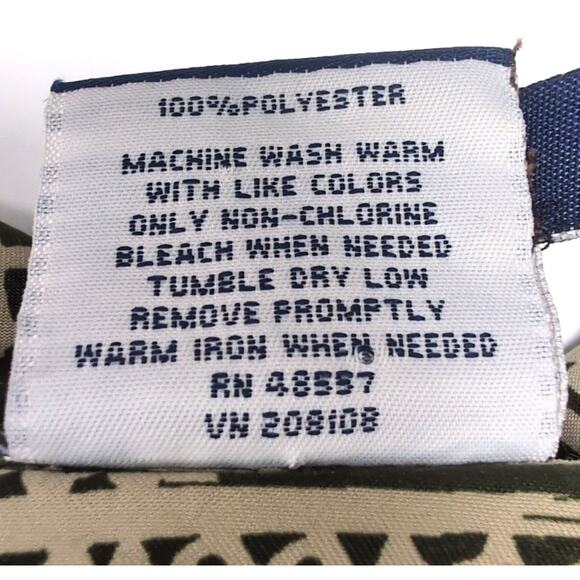 VTG SIDEOUT Button Up Shirt Mens Size XL Green Fish Geometric Print Short Sleeve - Picture 7 of 11